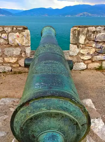 Old Town Nafplio Cannons